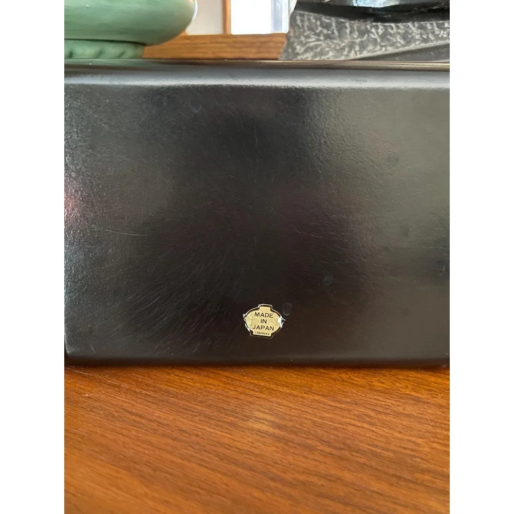 Vintage Lacquerware Mini Tray - Floral Cart